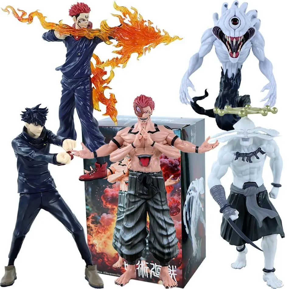 20.5cm/8.07in Ryomen Sukuna Anime Figure, PVC Action Statue, Desktop Ornament, Collection Model Toy Gift, Anime Figures