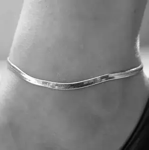 Herringbone Anklet