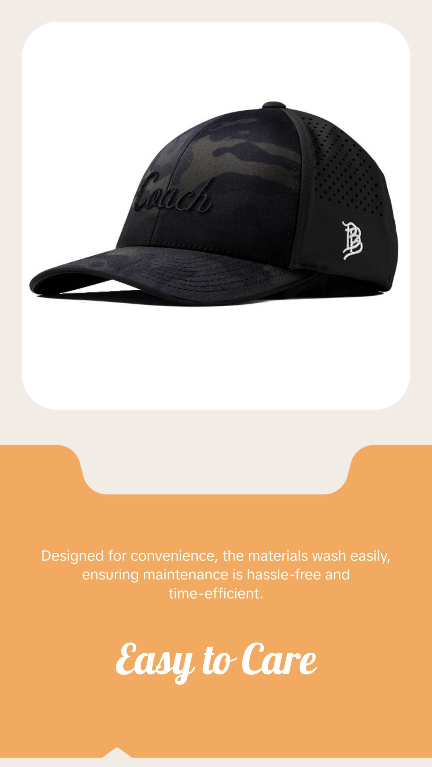 Coach Curved Performance (Black Script)