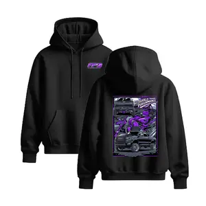 Fitzgerald Performance Diesel Truck Hoodie for Men Purple Graphic Streetwear Pullover Unisex Fit tiktok shop deals
