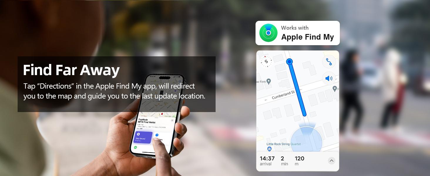 MagSafe Wallet with Money Clip, Works with Apple Find My(IOS Only), Strongest Magnetic Wallet for iPhone 17/16/15/14/13/12 Series, for iPhone Wallet Stand with Finder Tracker, 8 Cards Holder