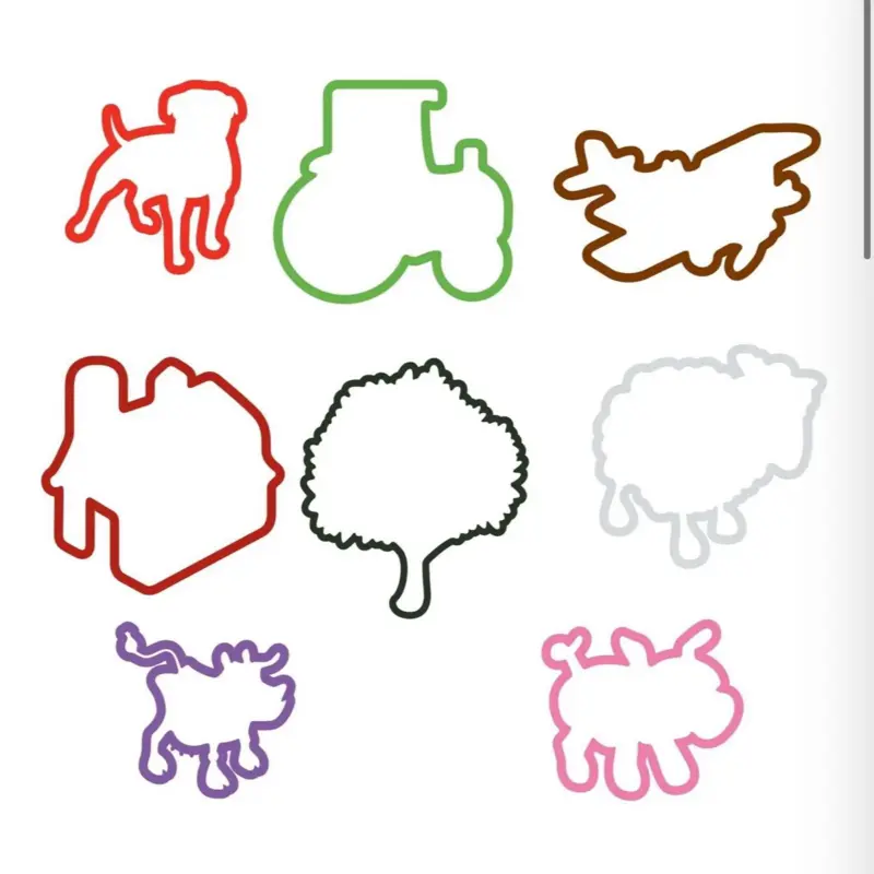 Sillybandz Farm Village 24 Pack
