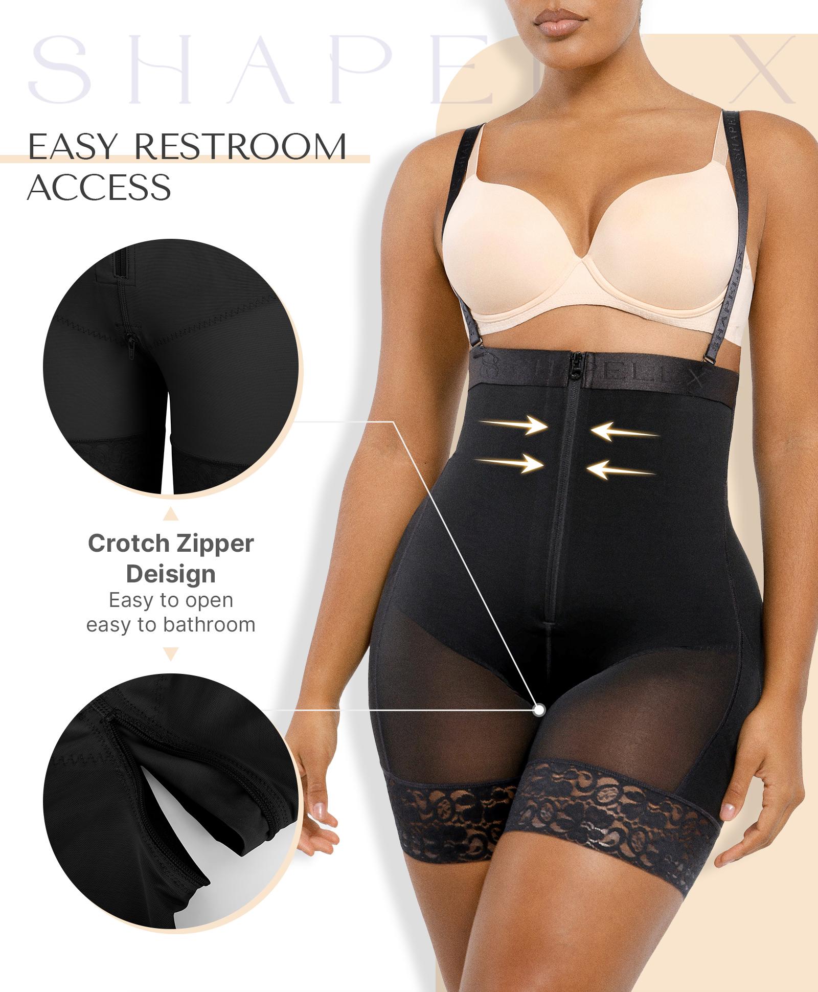 Shapellx AirSlim Firm Tummy Tucking Bodysuit Shaper With Butt Lifter Womenswear Shapewear Live