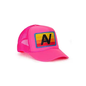 LOGO RAINBOW VINTAGE TRUCKER HAT
