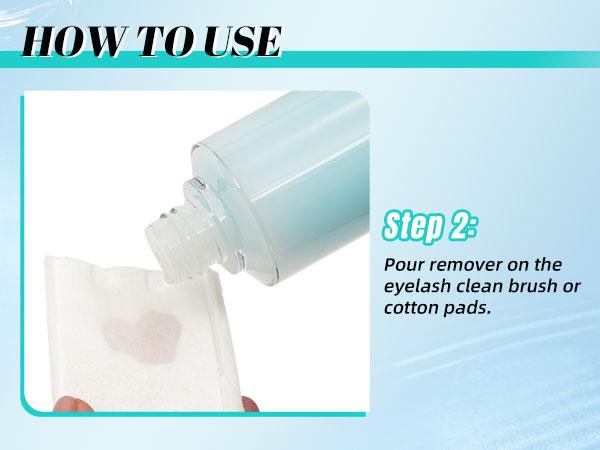 AMZGIRL 2in1 Eye Makeup Remover Water&Oil Cosmetic Lash Remover