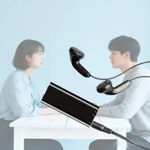 Professional Voice-Activated Digital Recorder (8GB), Ultra-Thin Portable Recording Pen with Noise Canceling, MP3 Player for Meetings