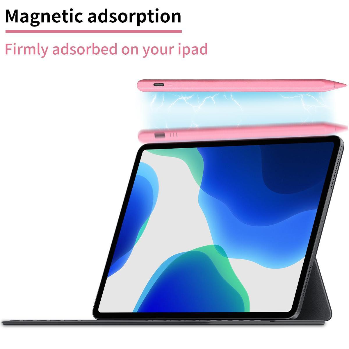 Stylus Pen for iPad Fast Charge with Palm Rejection Tilt Sensitivity Active Touch Screen Pencil Compatible with iPad 6/7/8/9/10 Pro12.9&11 Air3/4/5 Mini5/6 TiktokShopSpringGlowUp