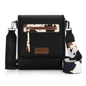 Live - Wrangler Crossbody Bags for Women Satchel Purse Medium Shoulder Handbags with Detachable Guitar Straps