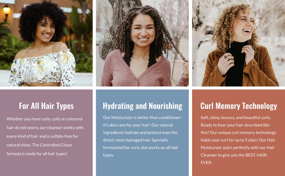 8oz Hair Moisturiser Moisturizes, Defines Extra Dry, Coarse Hair - Paraben & Sulfate-Free Treatment