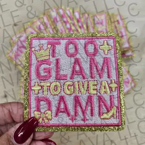 Too Glam Hat Patch (3 Patches)