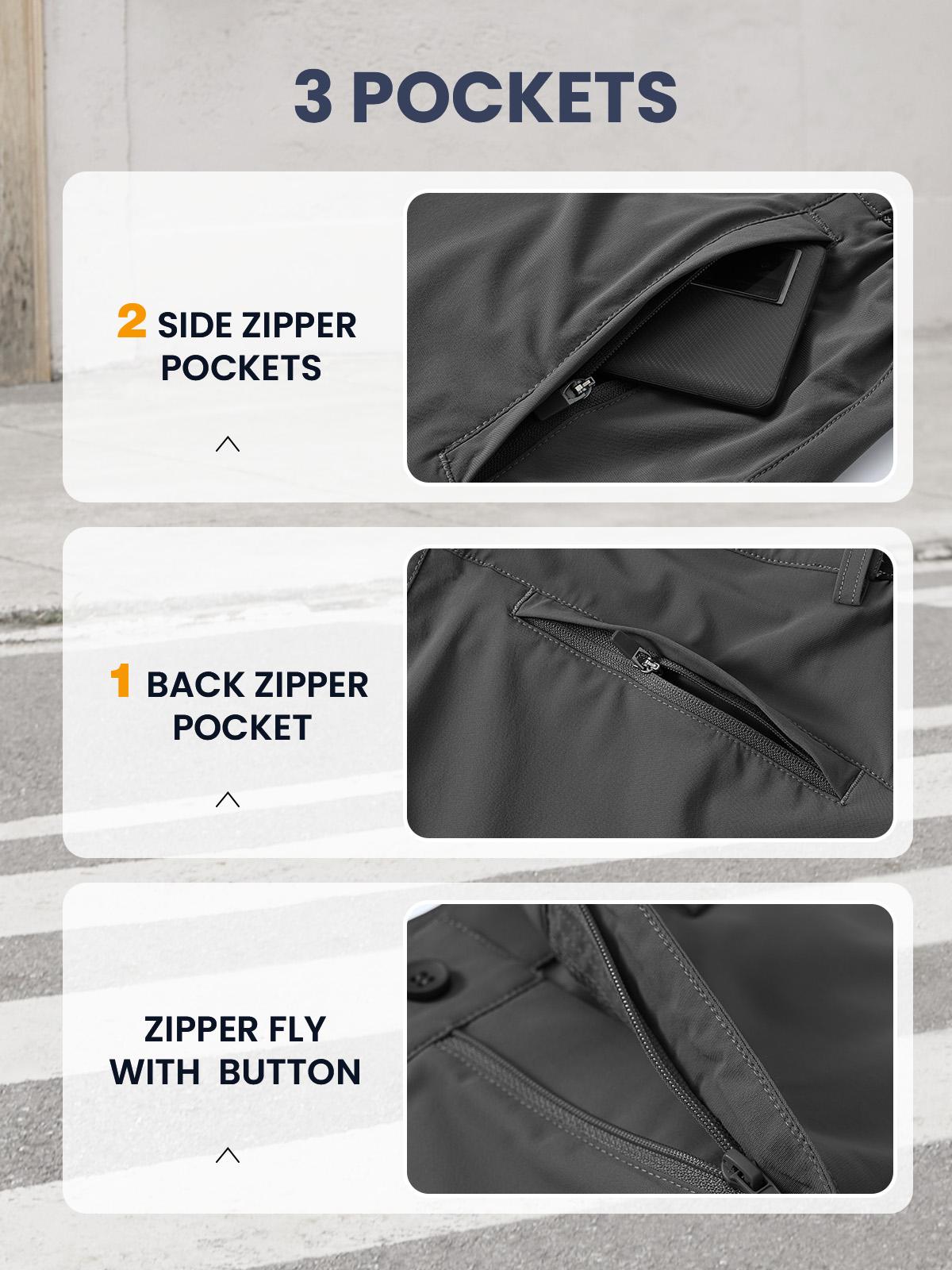 GOPUNE Men's Plus Size Work Shorts 4-Way Stretch Quick Dry Outdoor Casual Golf Shorts For Daily Wear,comfy Pants #SpringFresh