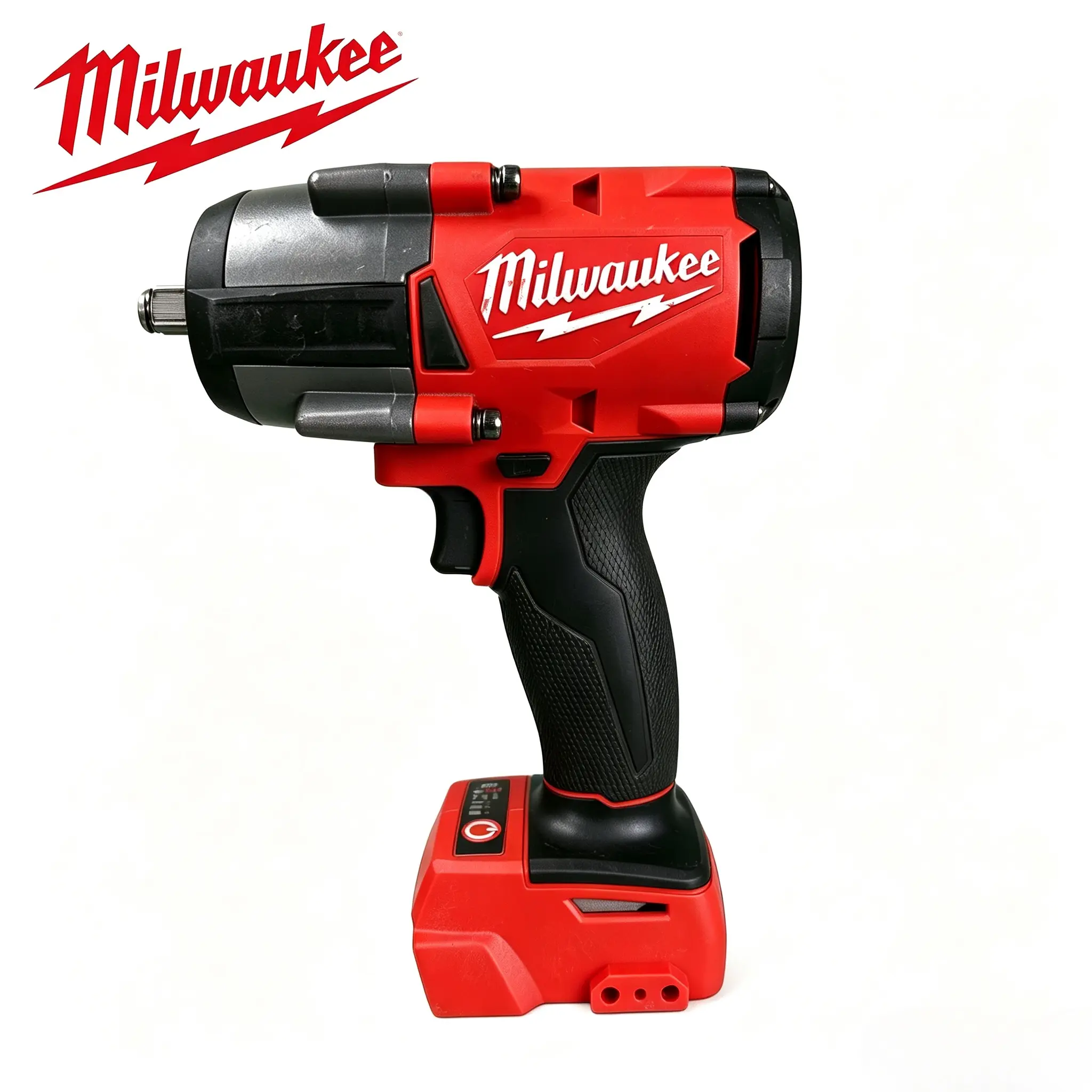 Milwaukee M18 FUEL 1/2" Square Drive High Torque Electric Impact Wrench - 1000N.m Max Breakaway Torque, 0-4500 RPM, Dual-Mode 0-3200/4000 IPM, variable speed m12 4-mode control compact power tool professional mechanic metal work trucker