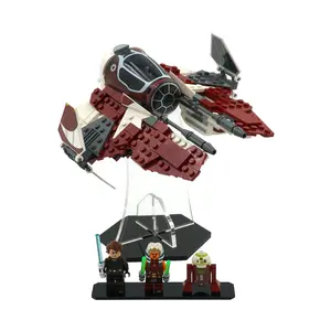 Acrylic Display Stand Compatible with LEGO® 75401 Ahsoka's Jedi Interceptor - Set not included