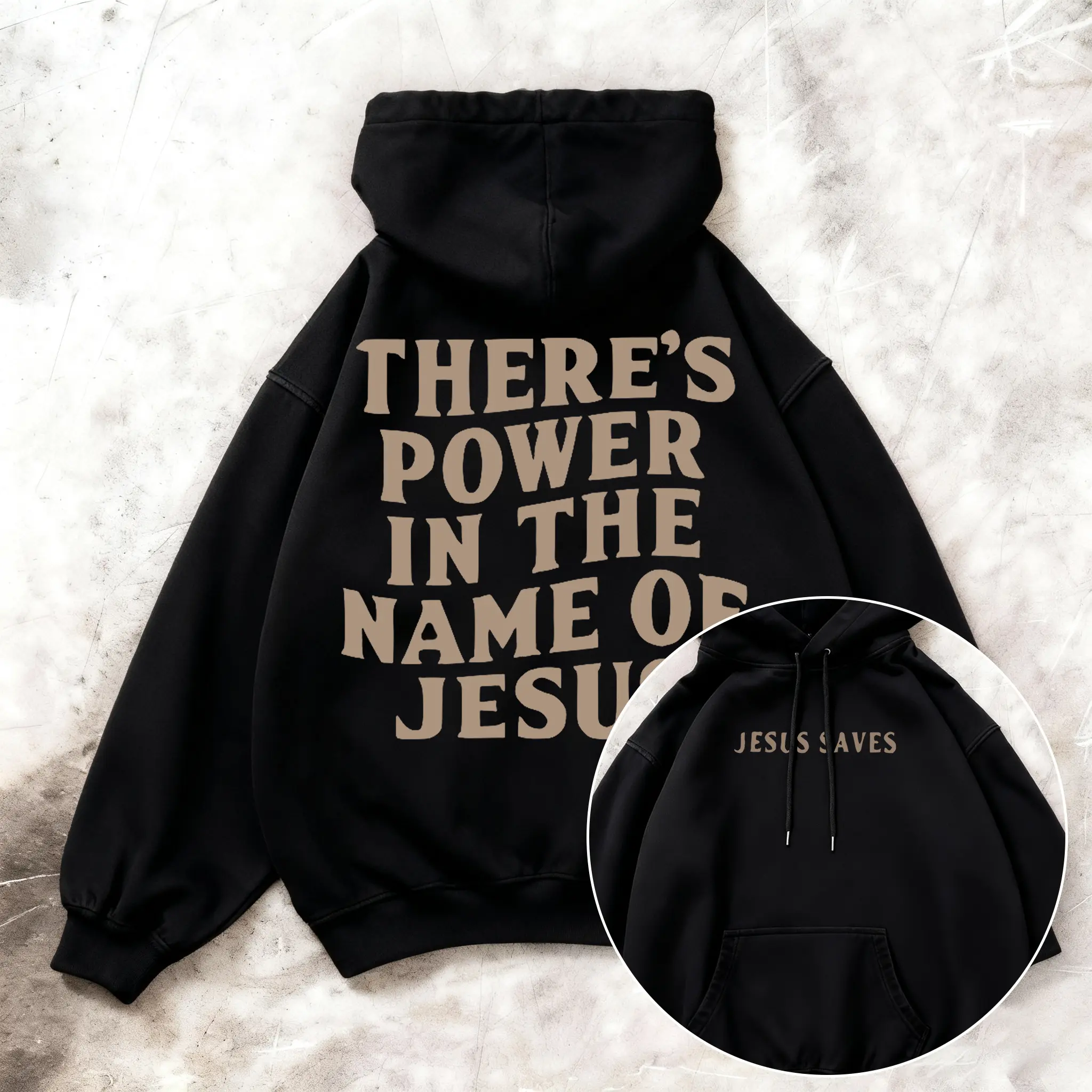 Jesus Saves-Hoodie