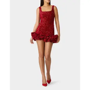 Betsey Johnson FESTIVE FLIRT DRESS RED