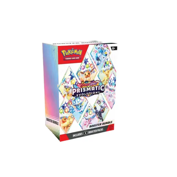 Prismatic Evolutions Booster Bundle PRE Pokemon Trading Card Game English
