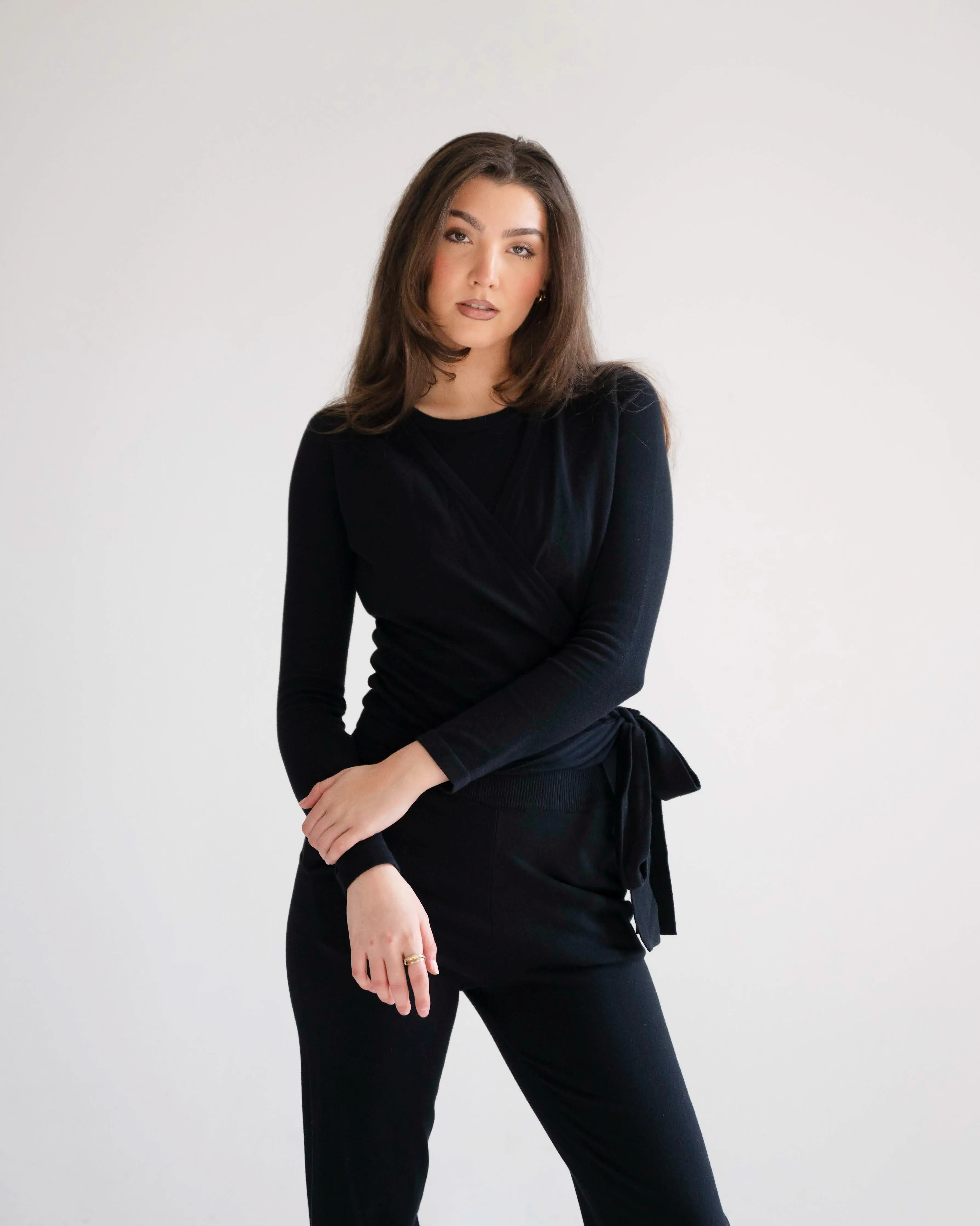 aym studio wrap top - TikTok Shop