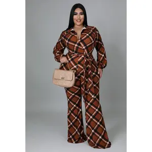 Brooklyn Plaid Jumpsuit