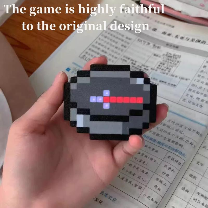 Pixel Compass Toy Keychain Set - Oversized Minecraft-style Key Finder Key Fob for Desk Display, Functional Compass & Unique Gamer Gift for Teens & Collectors, Trendy Pixel Design Keychain Pendant Pixel Compass Toy Keychain Set - Oversized Minecraft-style Key Finder Key Fob for Desk Display, Functional Compass & Unique Gamer Gift for Teens & Collectors, Trendy Pixel Design Keychain Pendant
