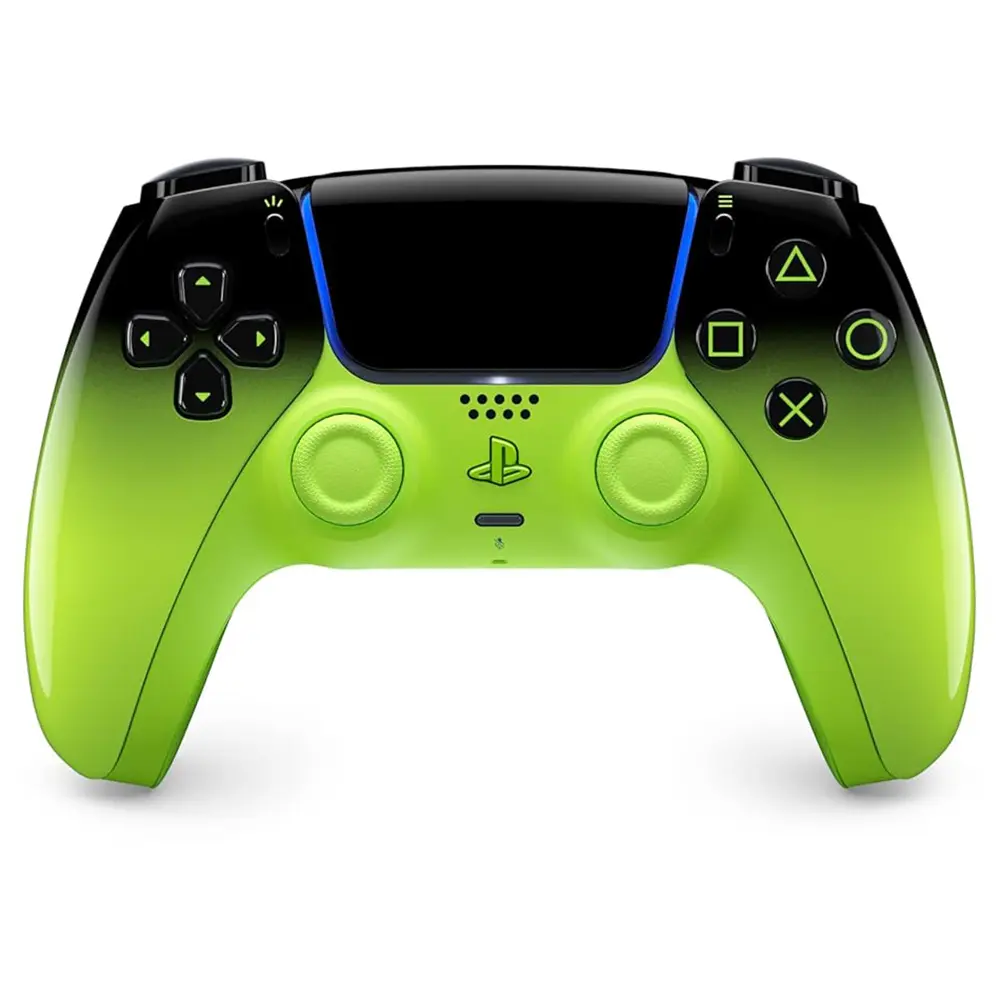 Sony PlayStation 5 (PS5) DualSense Wireless Controller - Remix Green, USB-C Gaming Accessories with Responsive Buttons, Dual Actuators, Haptics (Headset-Compatible)