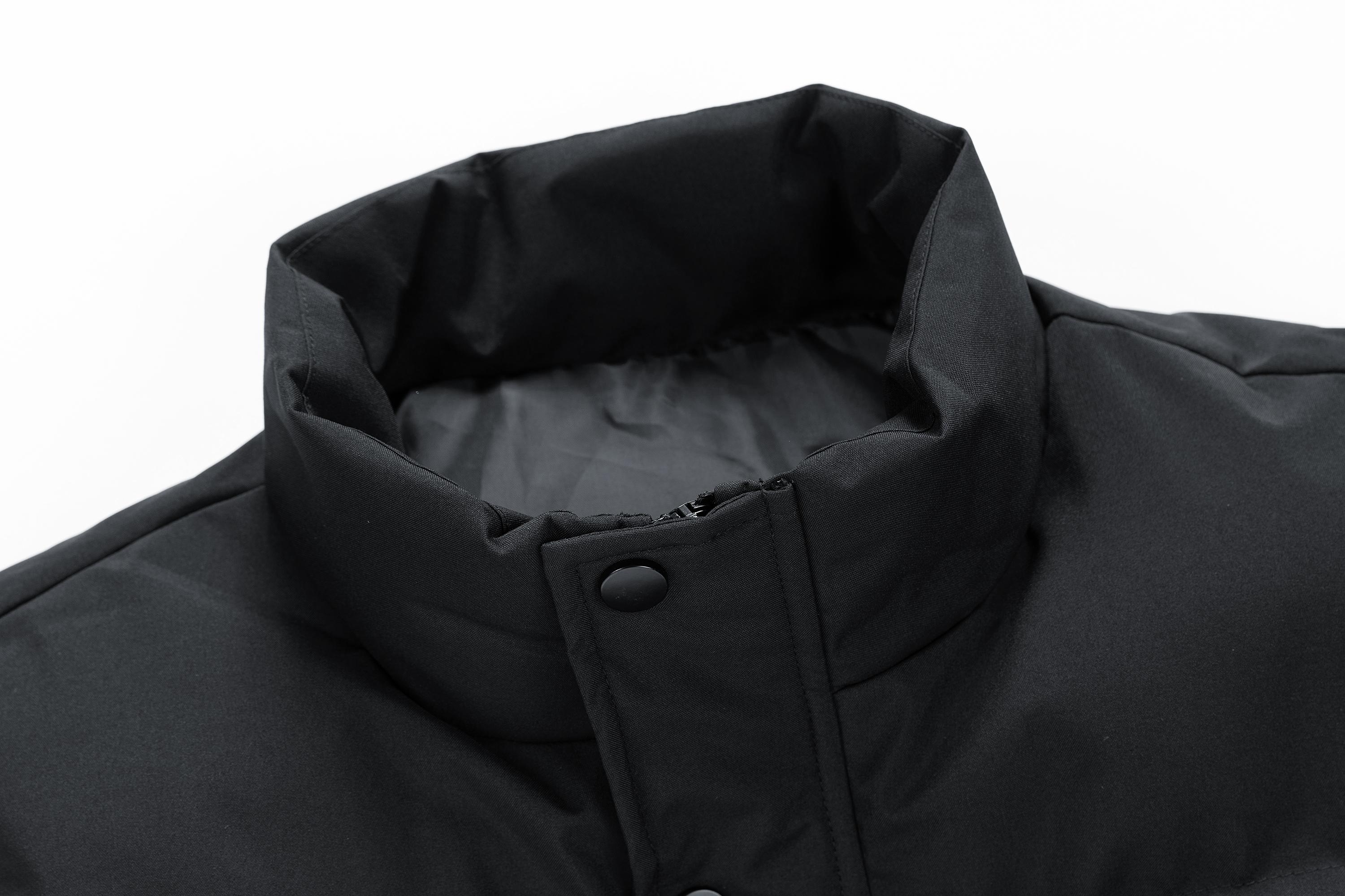 Mens Vest Jacket Warm Sleeveless Jackets Winter Waterproof Zipper Coat Autumn Stand-up Collar Casual Waistcoat Brand Clothing