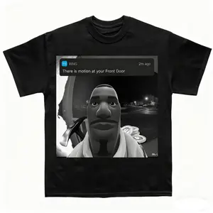Default With Motion Meme Fortnite T-Shirt Fortnite Meme Shirt Funny Shirt Viral Vintage Graphic Tee For Men Women Streetwear Tshirt Tropical Cotton Fabric Crewneck Loose Fit Casual Top Menswear Seamless graphic tee zac brown sphere las vegas merch