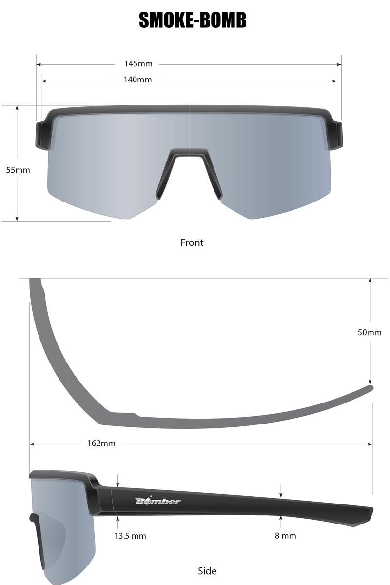 SMOKE BOMB ANSI Z87+ Safety Sunglasses Construction Gear Protective Eyewear