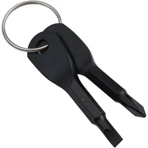 Portable Mini Screwdriver Key Ring Set, Multifunctional Mini Pocket Repair Tool, Portable Screwdriver Key Ring Kit for Camping, Outdoor Emergency Tool Accessories