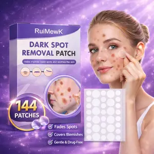 144PCS Dark Spot Removal Patches with Vitamin C & Niacinamide for Day and Night Use for Skin Improvement and Pigmentation Remediation acne clearing products