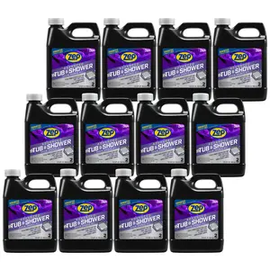 Zep Advanced Tub & Shower Drain Opener Gel – Dissolves Hair – 32 oz