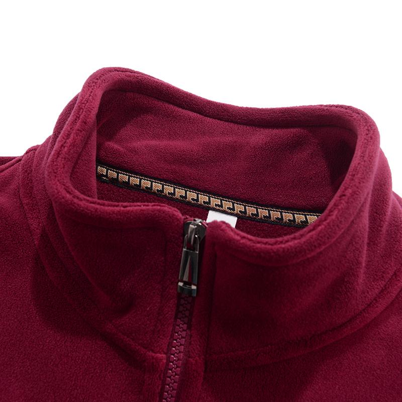 Men's Ethnic Pattern Full Zip Cardigan Sweatshirt, Stand Collar Casual Jacket, Fleece Lined Warm Loose Baseball Jersey, Men's Top for Autumn and Winter, Everyday Wear Sizes S-4XL