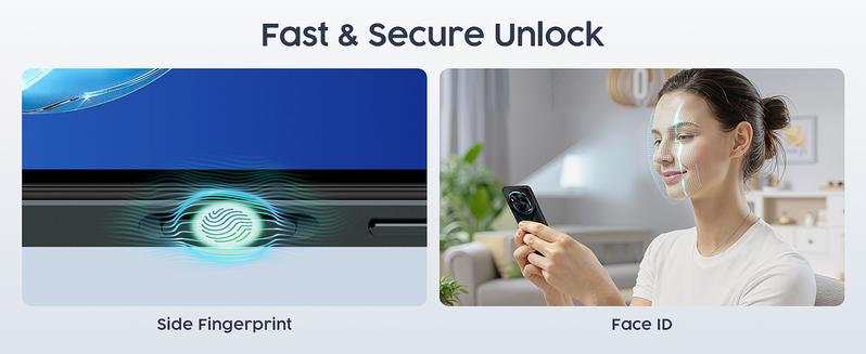 The Most Affordable Smartphone: INVENS Ultra 13P 6.79" HD+ smartphone, dual SIM dual standby,  5000mAh Battery Android 15 with 16+128+TF 1TB, 16MP+64MP high-definition dual cameras, Facial Recognition + Fingerprint Unlock,Bluetooth: 5.0