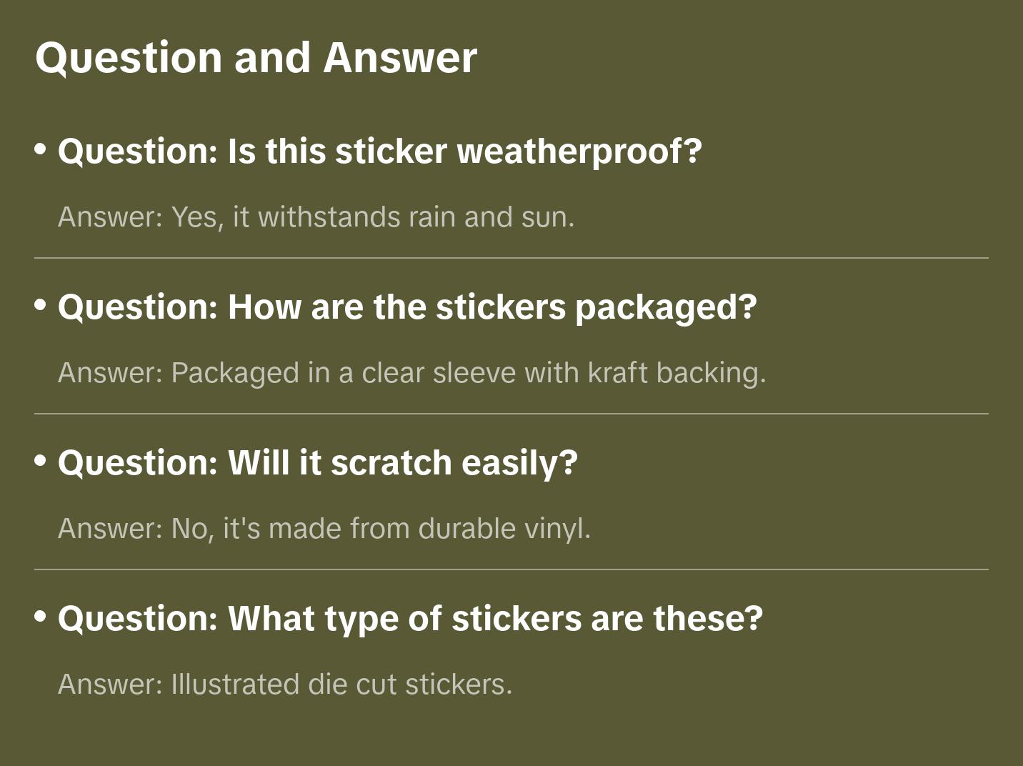 Monarch Butterfly Sticker