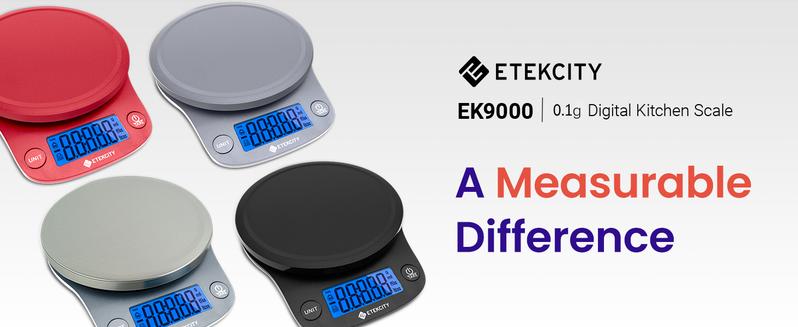 Etekcity 0.1g Food Kitchen Scale, Digital Ounces and Grams for Cooking, Baking, Meal Prep, Dieting and Weight Management, 11lb/5kg, Measuring Utensils Etekcity 0.1g Food Kitchen Scale, Digital Ounces and Grams for Cooking, Baking, Meal Prep, Dieting and Weight Management, 11lb/5kg, Measuring Utensils