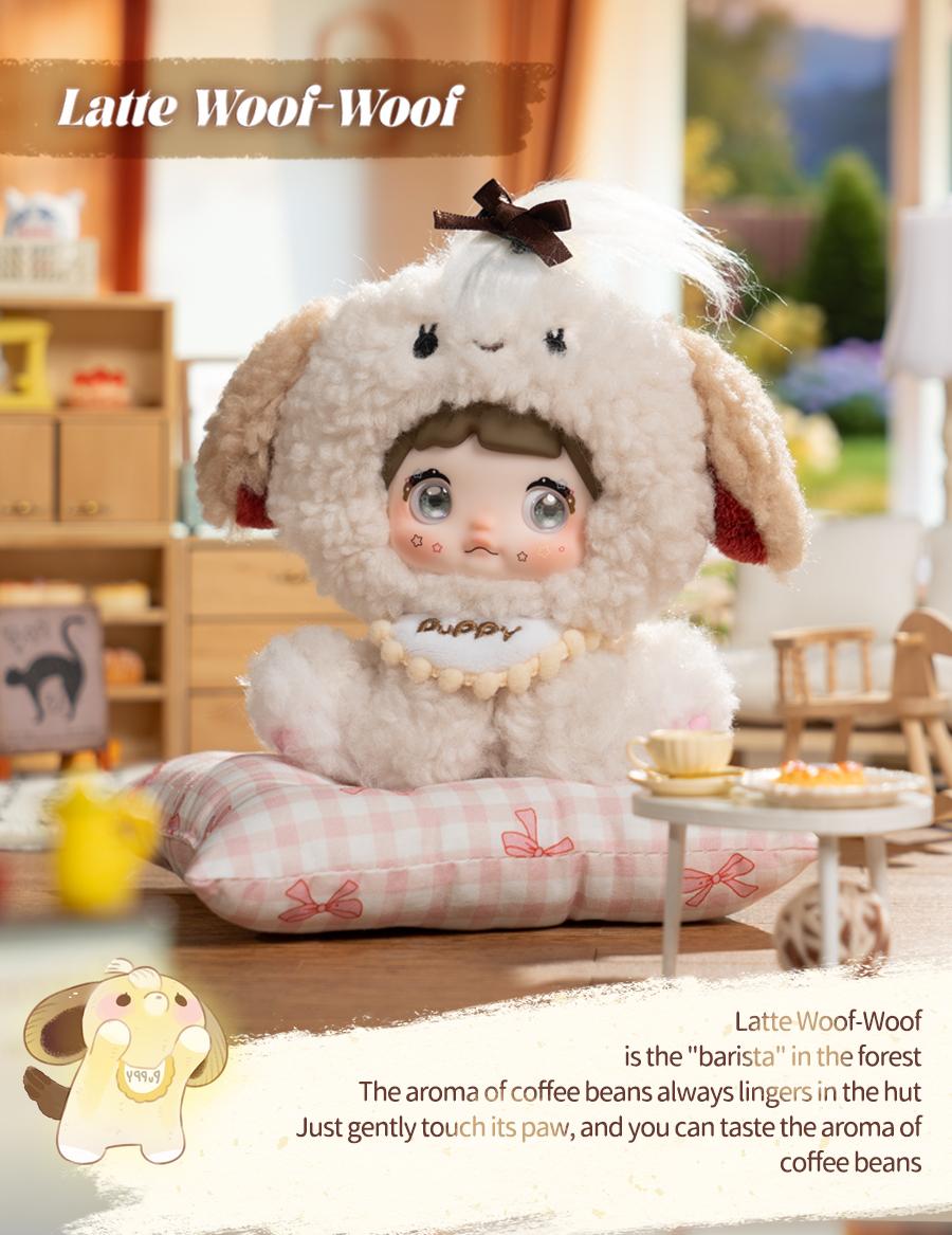 TOPTOY】Nommi Sitting Zoo Series Plush Blind Box, Collectible