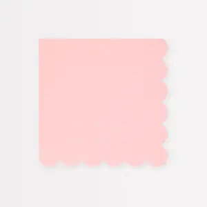 Cotton Candy Pink Large Napkins (x 16)