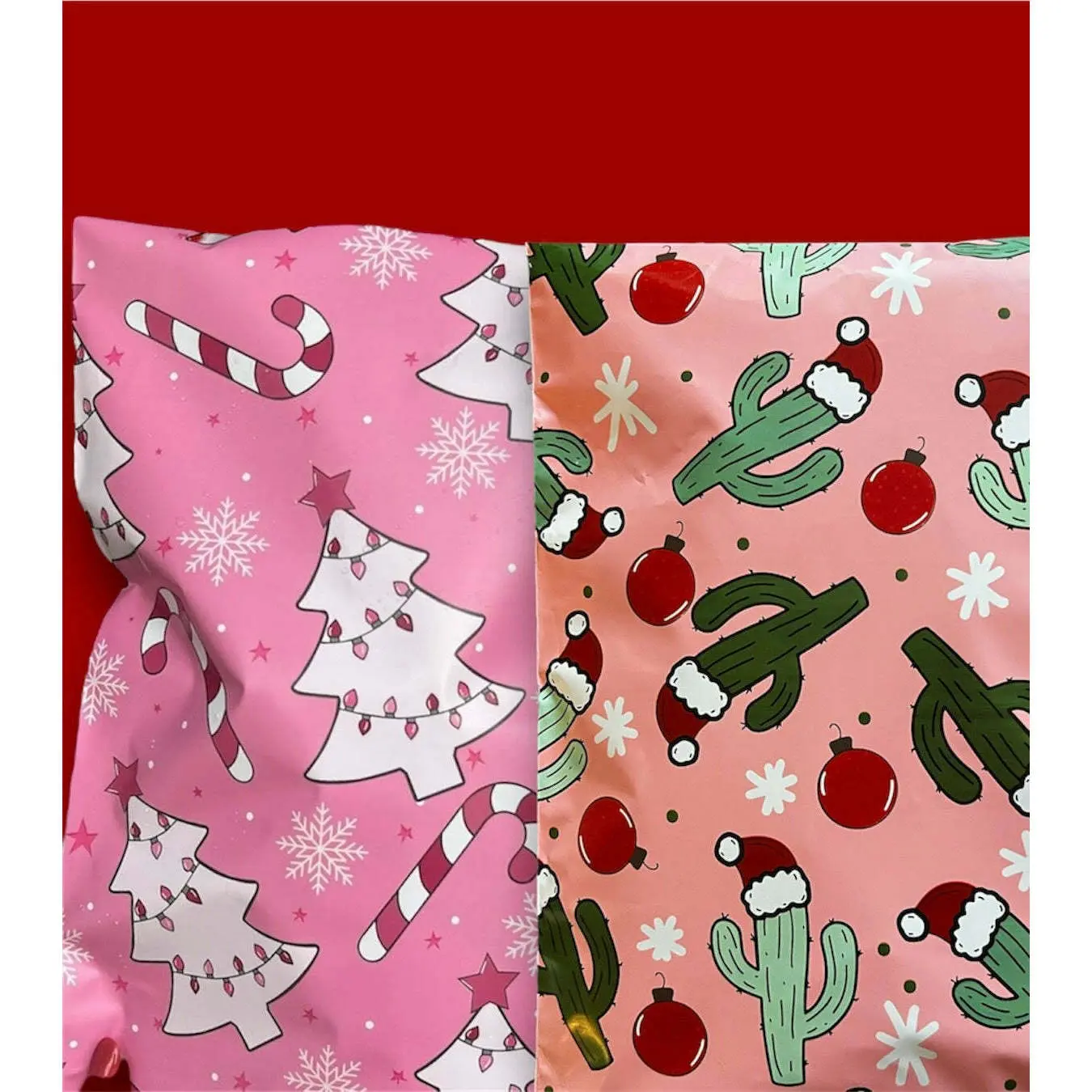 14.5x19 Christmas Variety Poly Mailer