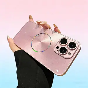 Compatible with iPhone 17 Pro Max/ 16/15/14/13 Sparkling case Full Sky Star Fine circle all-inclusive phone case-HLKU310-11