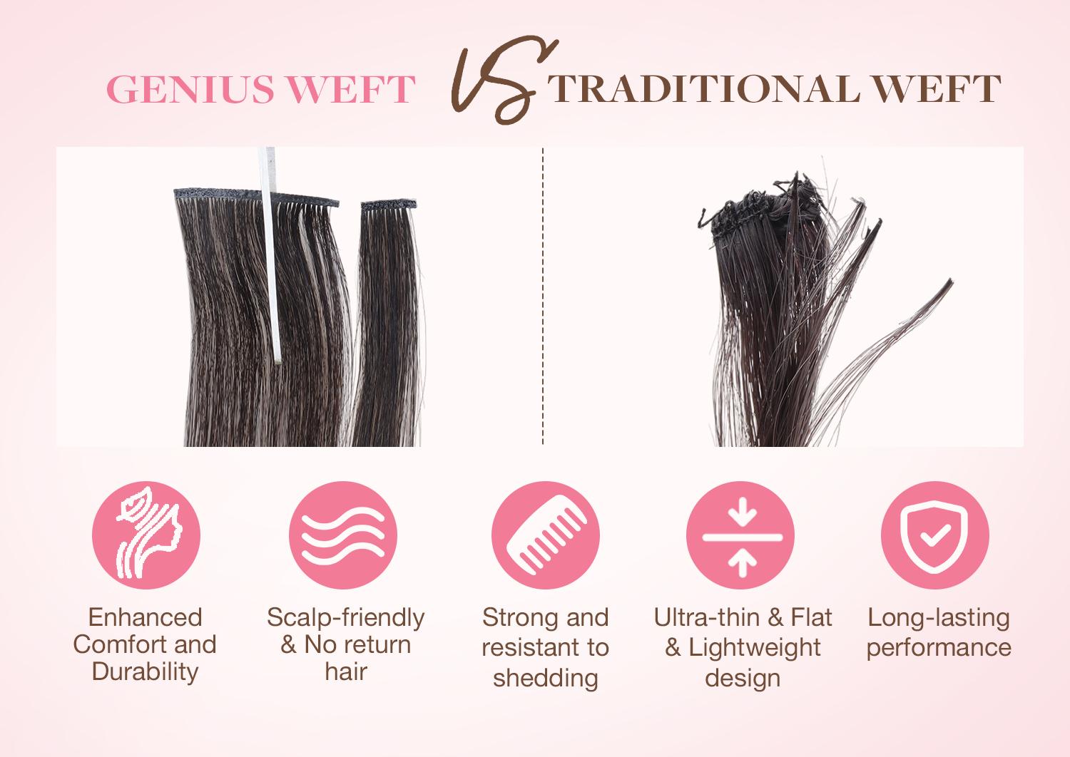 GOO GOO 14-24 Inch Genius Weft Hair Extensions Human Hair, Sew In Remy Human Hair Weft for Women#Greenish#TikTokShopSpringGlowUp GOO GOO 14-24 Inch Genius Weft Hair Extensions Human Hair, Sew In Remy Human Hair Weft for Women#Greenish#TikTokShopSpringGlowUp