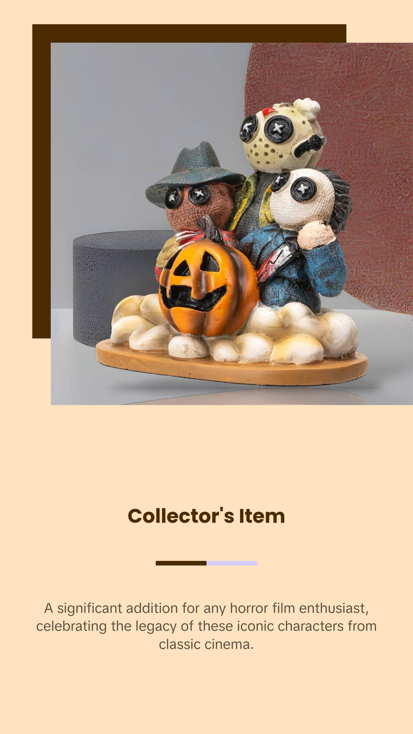 Pinheads Halloween Horror Icon Family Portrait Cold Resin Statue Nightmare Trio