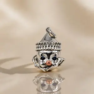 Clown Pendant: Retro Whimsical Design Perfect gift