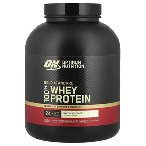 Optimum Nutrition Gold Standard® 100% Whey Protein, White Chocolate, 5 lb (2.26 kg)
