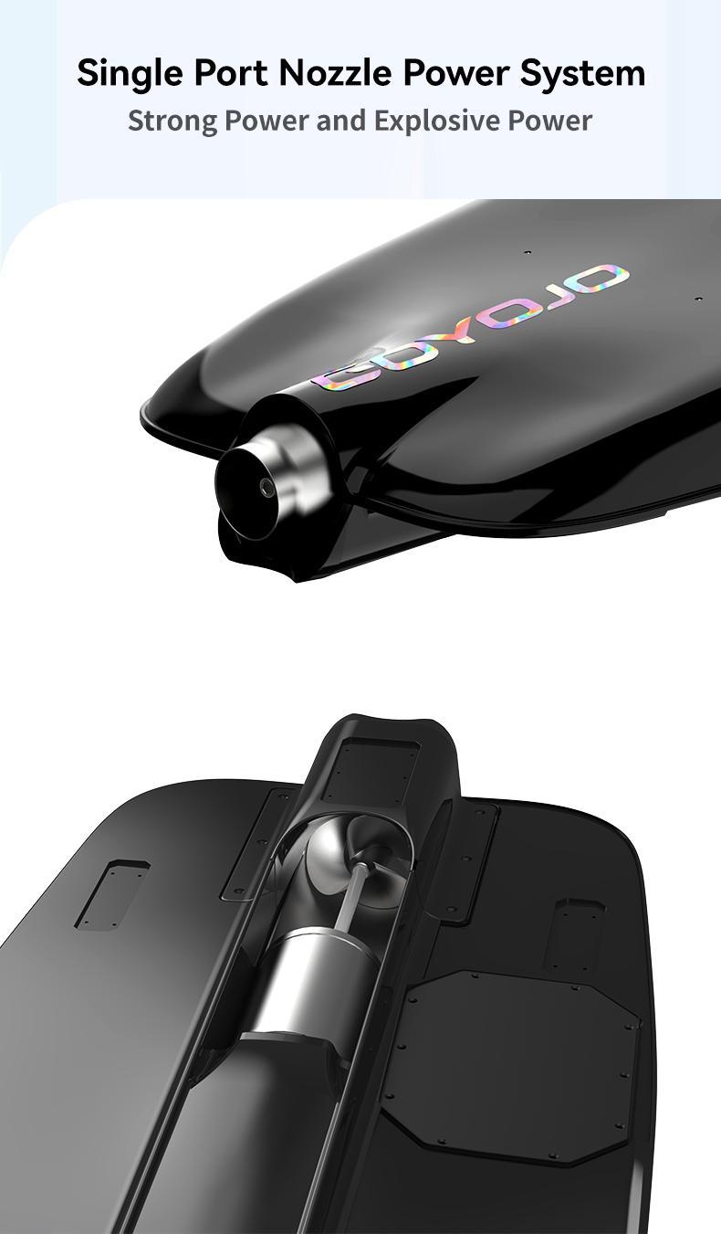 GOYOJO Pro Electric Surfboard Pink 15kW Motor 75Ah Battery 45km/h High Speed Jetboard for Casual & Competitive Surfing