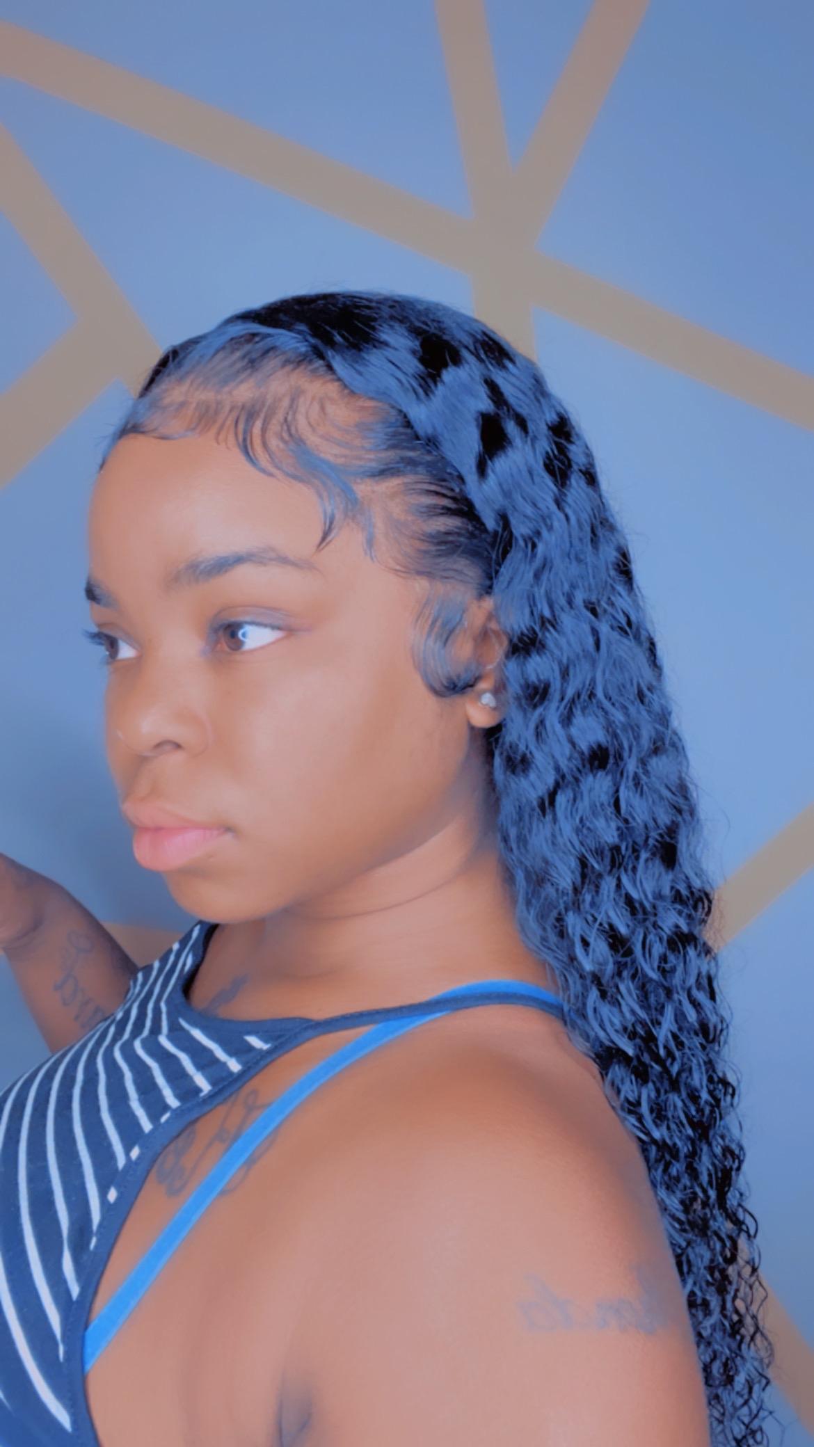 Indian virgin deep wave natural human hair bundles