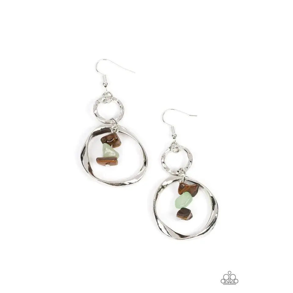 Good Natured Spirit Brown Earrings with Elegant Design and Smooth Finish
