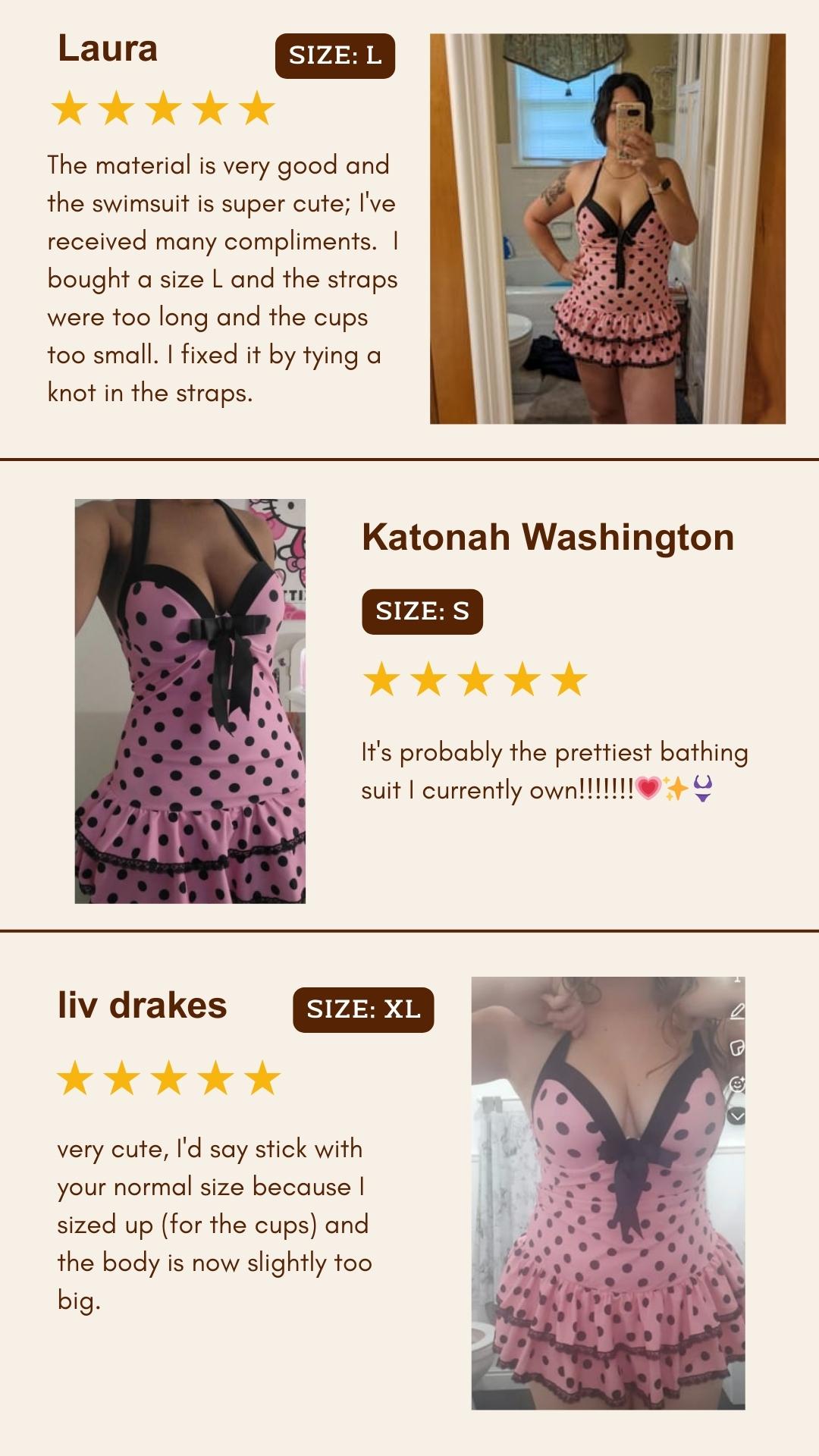 Yellow 1940s Halter Polka Dots Bow One-Piece Swimsuit