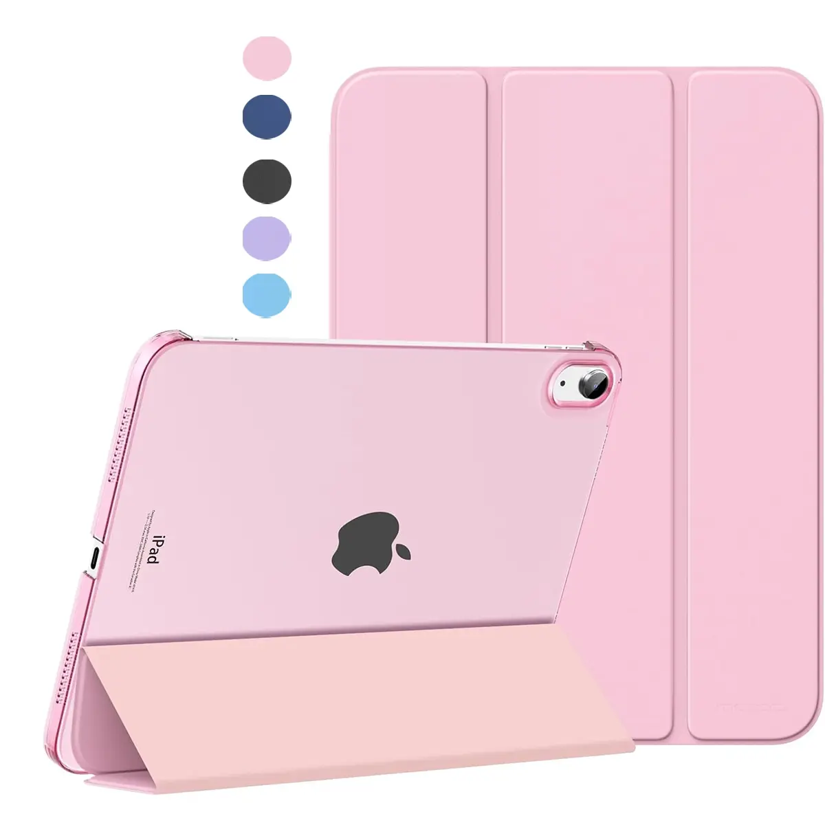 Case for iPad (A16) 11th Generation Case 11 Inch 2025, iPad 10th Generation Case 10.9 Inch 2022, Slim Stand Hard PC Translucent Back Shell Magnetic Smart Cover, Support Touch ID, Auto Wake/Sleep, Protection, Protective Tablet Cover