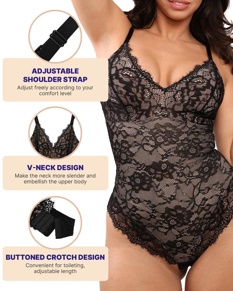 Shapellx AirSlim Lace Smooth Firm Control Full Body Shapewear Womenswear Sales