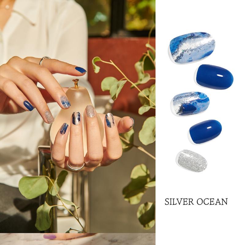 Triple Bundle Semi Cured Gel Nails Strips Odor-Free 30-Second Finish Pick ANY 1 Designs Get 1 Random FREE No Lifting Stays Flat All Day Perfect Gift