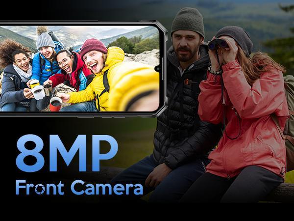 FOSSIBOT F105 Rugged Phone Unlocked 10300mAh Battery Cell 6.74" HD+Display 12GB RAM(4+8)/64GB ROM 20MP Camera 4G Dual SIM Android 14 Waterproof IP68/IP69K Outdoorfun(NOT Compatible with AT&T, Cricket, and Verizon )